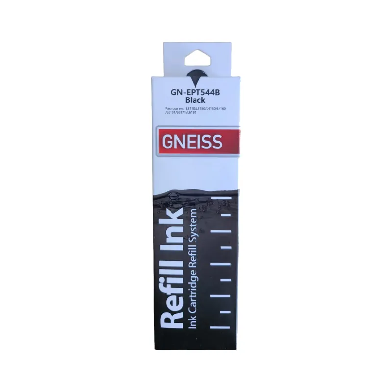 Botella De Tinta Alternativa Gneiss Epson T544 Black