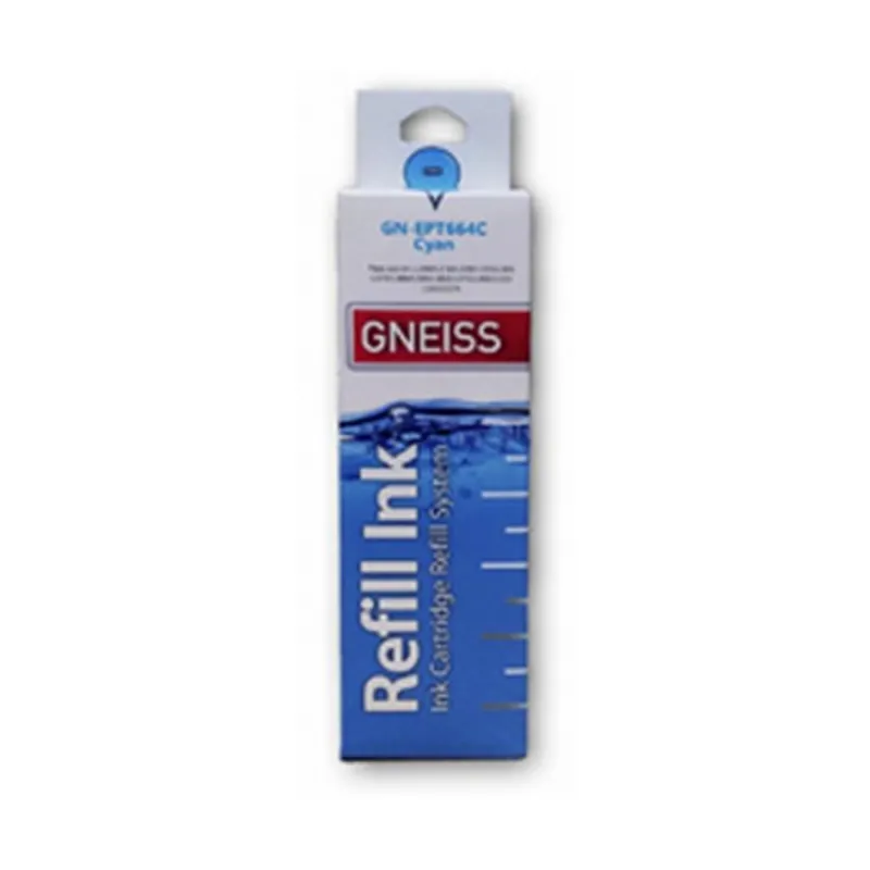Botella De Tinta Alternativa Gneiss Epson T664 Cyan