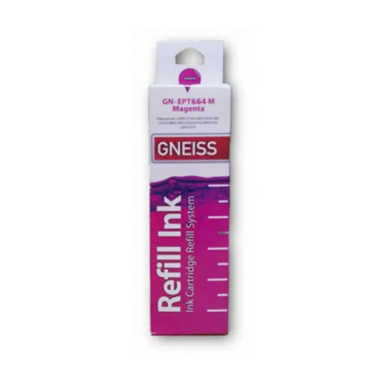 Botella De Tinta Alternativa Gneiss Epson T664 Magenta