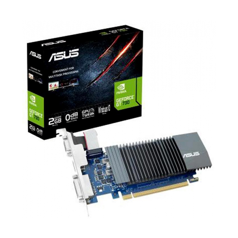 Placa De Video Nvidia Geforce Asus Gt730 2GB