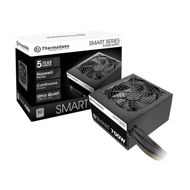 Fuente Thermaltake Smart 700w 80 Plus White