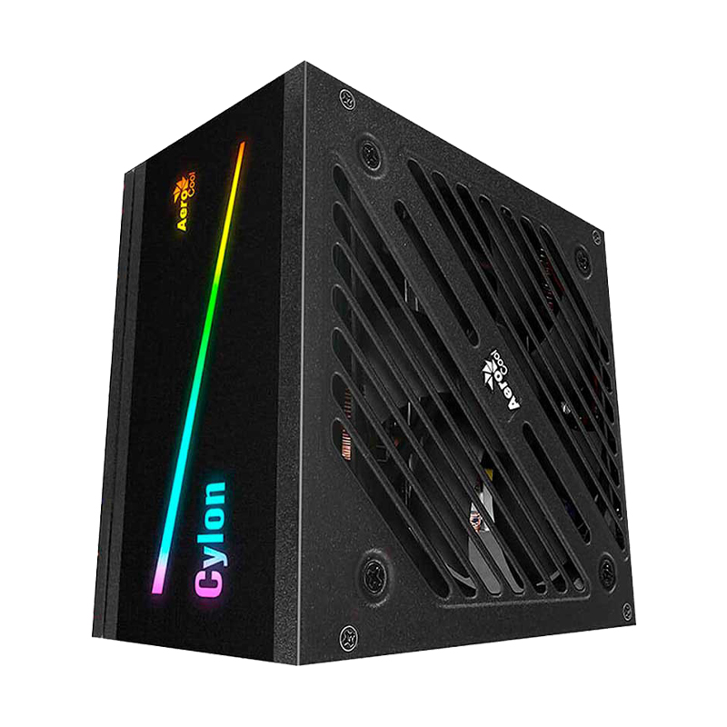 Fuente Aerocool Cylon 500W 80 Plus Bronze RGB