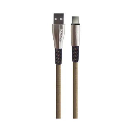 Cable USB a Micro USB Foxbox Flat Beige 1M