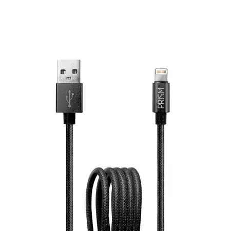 Cable USB a Lightning Foxbox Prism Negro 1.25M