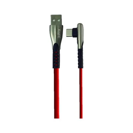 Cable USB a USB C Foxbox Xwire Rojo 1.25M