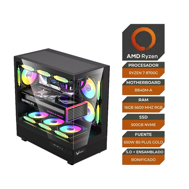 PC AMD Ryzen 7 8700G