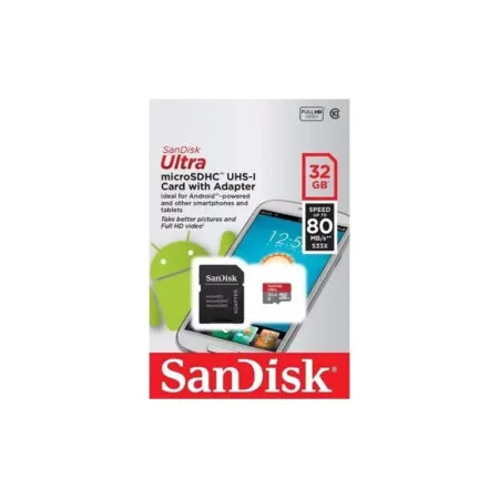 Memoria Micro SD Sandisk Ultra UHS-I 32GB