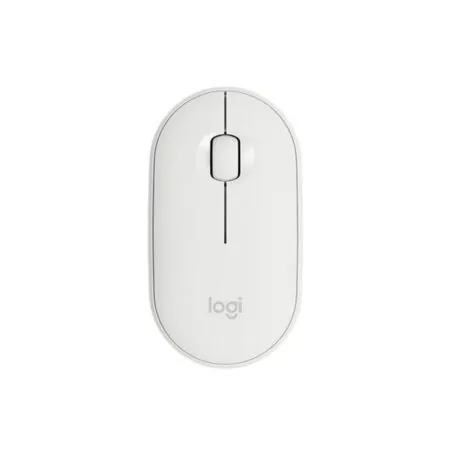 Mouse Bluetooth Logitech Pebble M350S Blanco