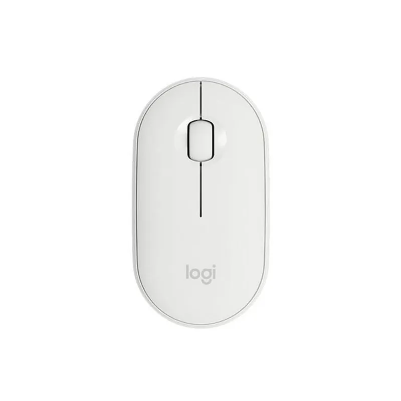 Mouse Bluetooth Logitech Pebble M350S Blanco