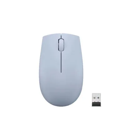 Mouse Inalambrico Lenovo Compact 300 Celeste