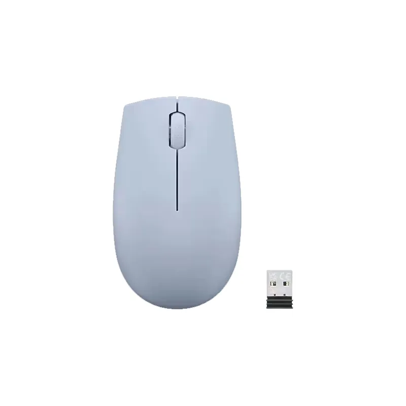 Mouse Inalambrico Lenovo Compact 300 Celeste