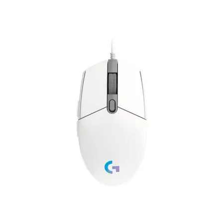 Mouse USB Logitech G203 Lightsync Blanco