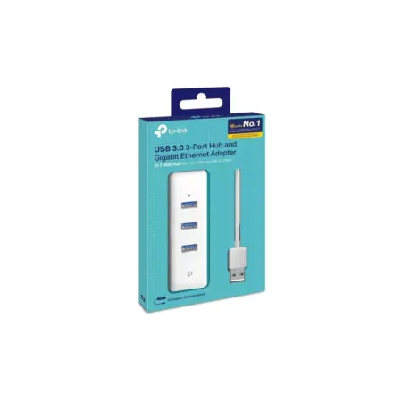 Adaptador USB 3.0 A Ethernet Gigabit RJ45 + Mini Hub Tp-Link UE330