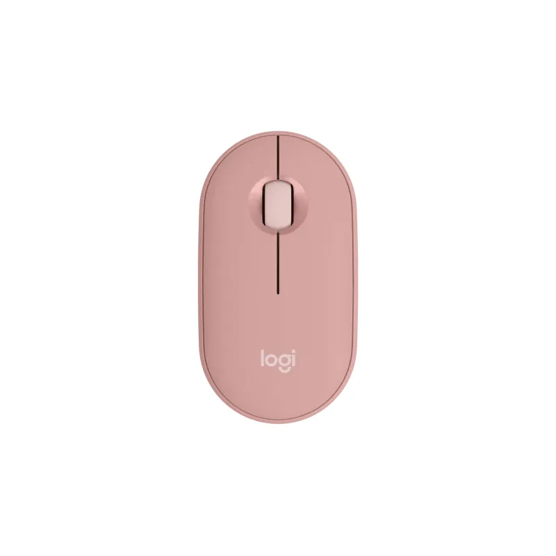 Mouse Bluetooth Logitech Pebble M350S Rosa