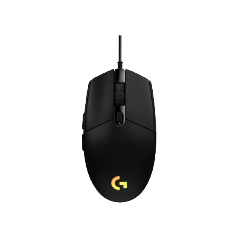 Mouse USB Logitech G203 Lightsync Negro