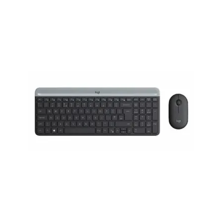 Kit Inalámbrico Logitech MK470 Slim Negro