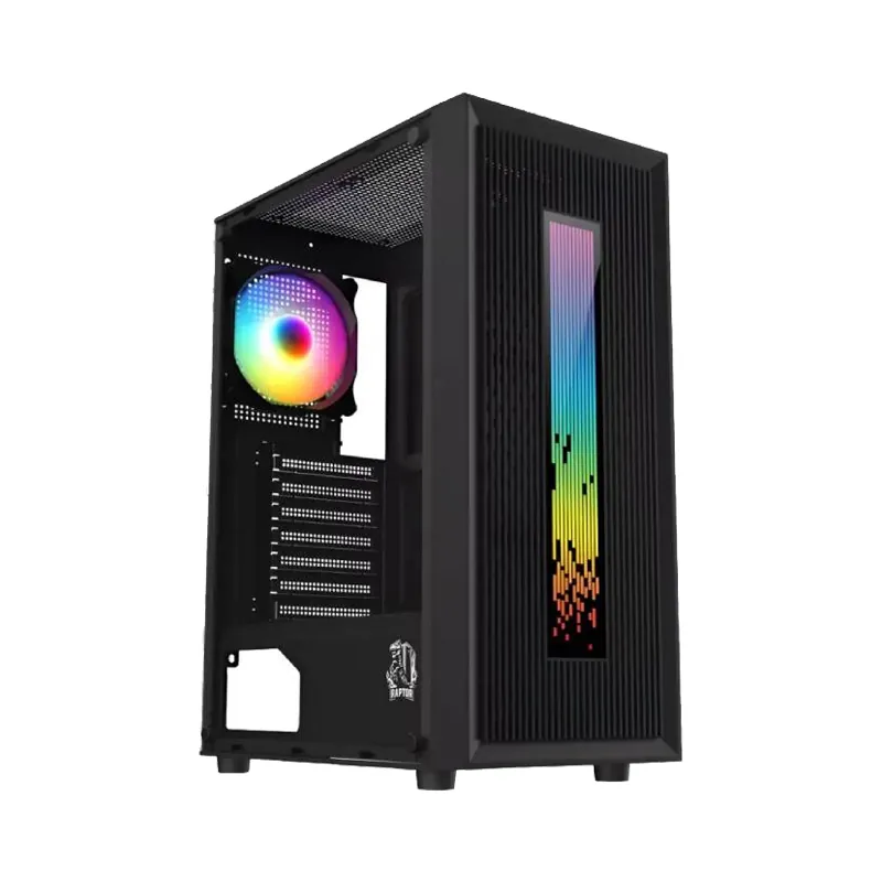 Gabinete Raptor Vortex TG RGB