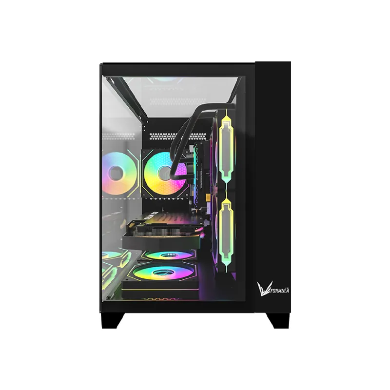 Gabinete Formula V Crystal Z9M Floe Black - Imagen 2