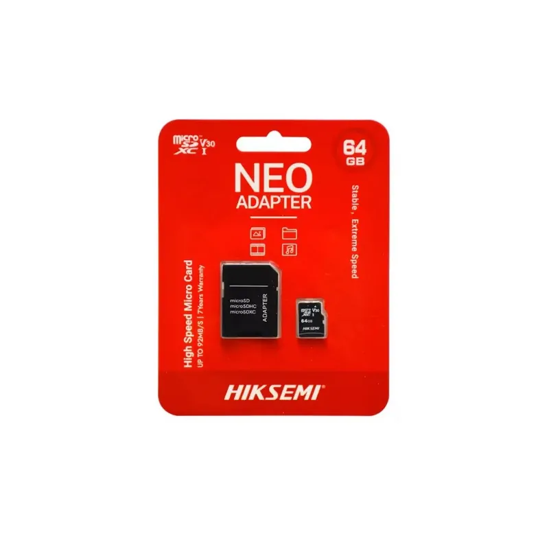 Memoria Micro SD Hiksemi Neo 64GB