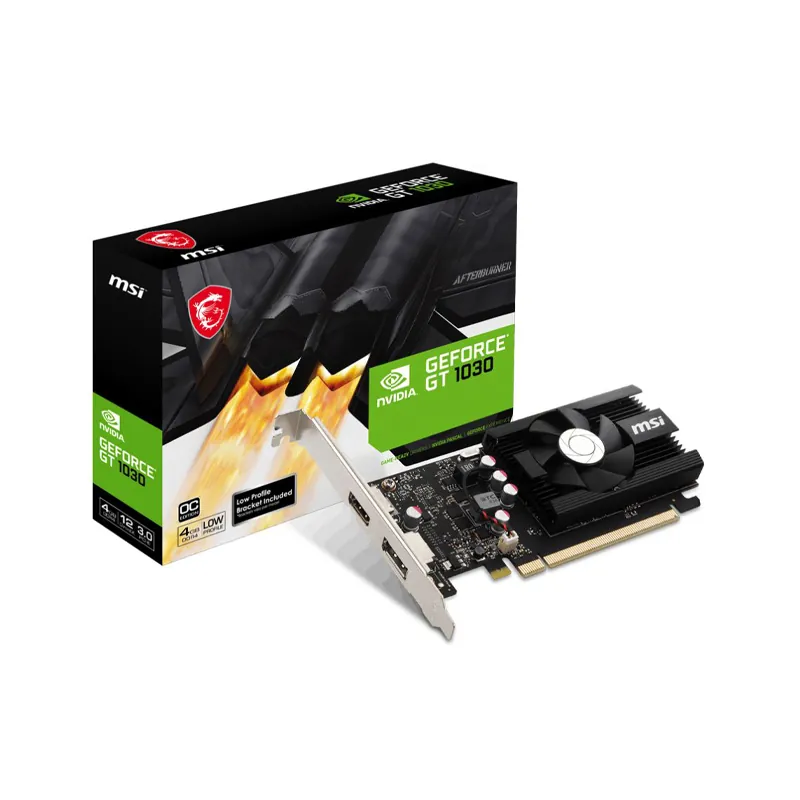 Placa De Video Nvidia Geforce Msi GT 1030 4GB