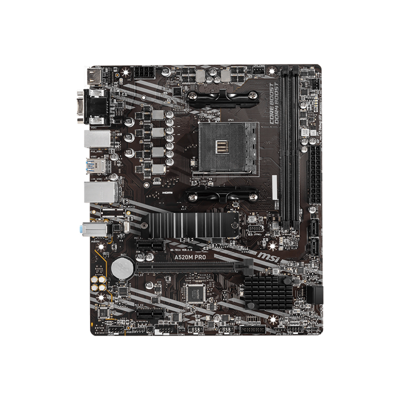 Motherboard AM4 Msi A520M Pro - Imagen 2