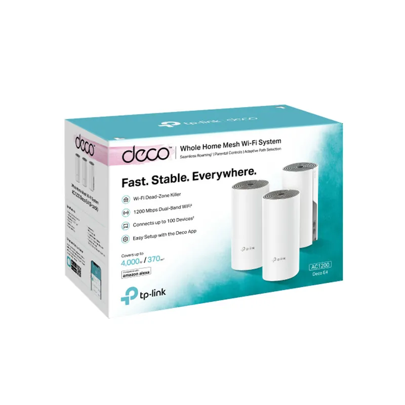 Deco E4 Pack De 3 Mesh Tp Link AC1200 - Imagen 2
