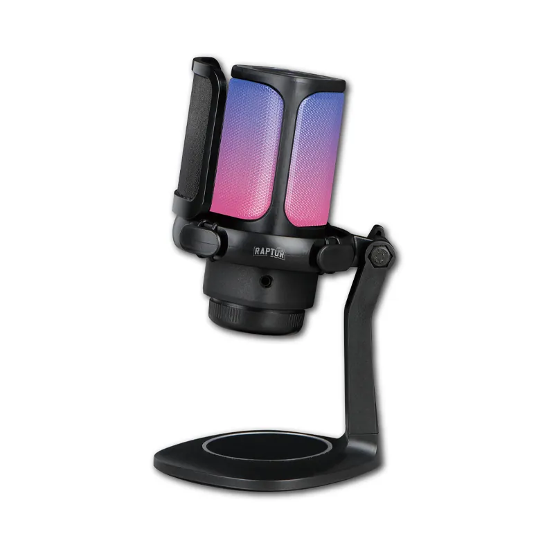Microfono USB Para Streaming Raptor Vox RGB