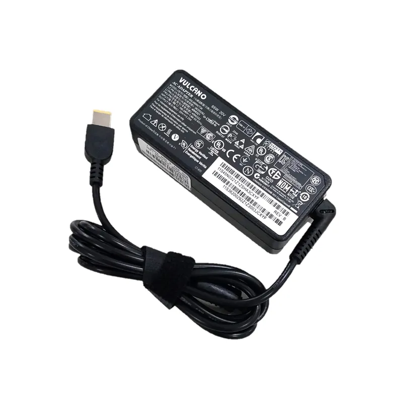 Cargador Vulcano Para Notebook Lenovo 65W 20V 3.25A Square