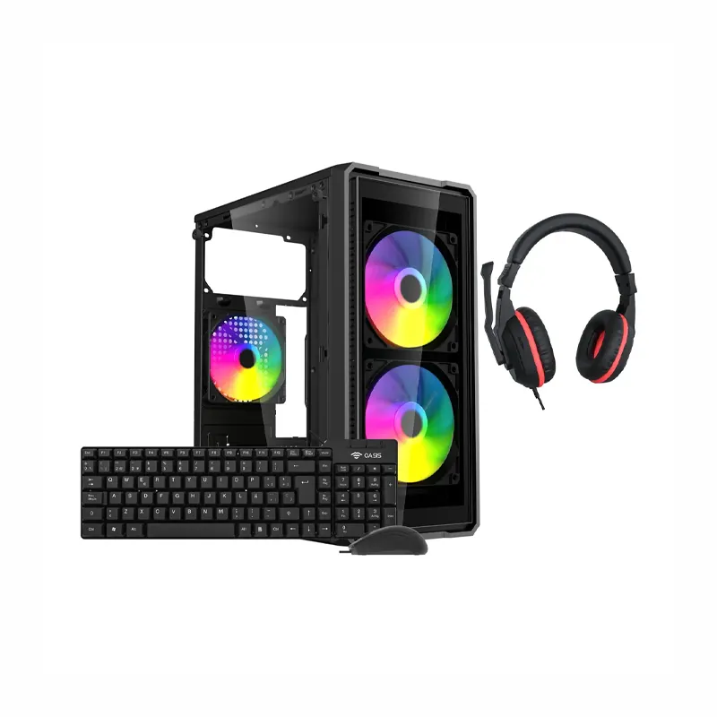 Gabinete Kit Gamer Oasis Inferno