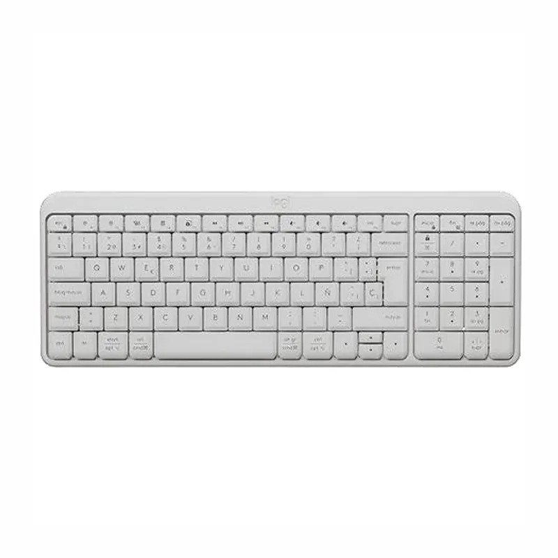 Teclado Bluetooth Logitech K250 Blanco