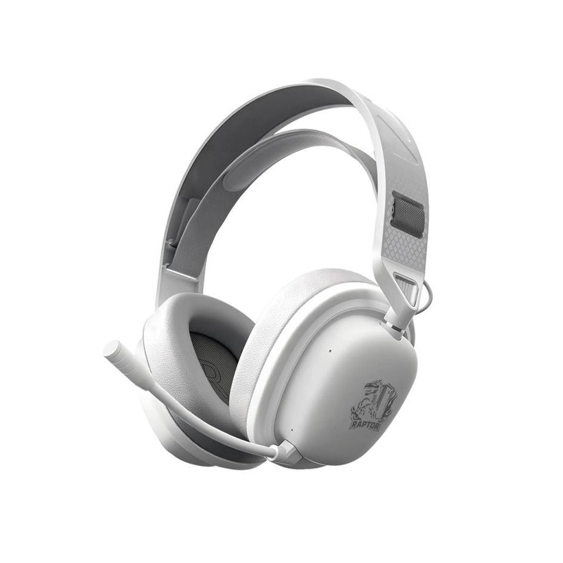 Auriculares Bluetooth On Ear Raptor Inferno Pro X 7.1 RGB Blanco