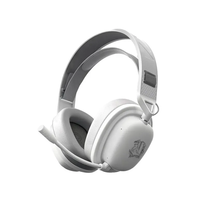 Auriculares Bluetooth On Ear Raptor Inferno Pro X 7.1 RGB Blanco