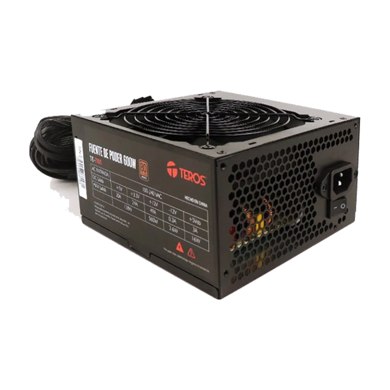 Fuente Teros TE-7160 600W 80 Plus Bronze