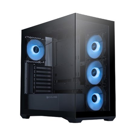 Gabinete Evolabs Progression Black EVO-305AB