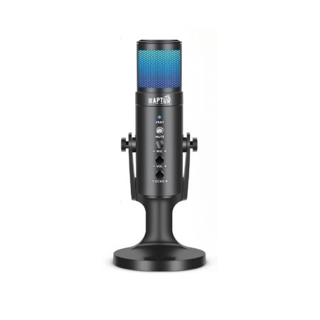 Microfono USB Para Streaming Raptor Vox Pro RGB