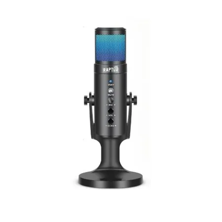 Microfono USB Para Streaming Raptor Vox Pro RGB