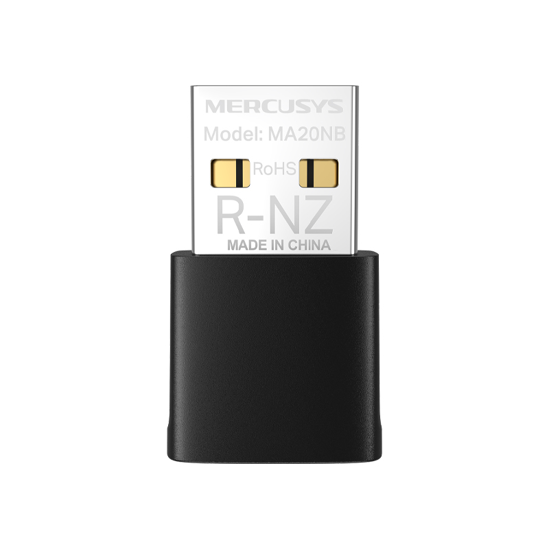 Placa De Red USB Mercusys MA20NB Nano AC650 + Bluetooth