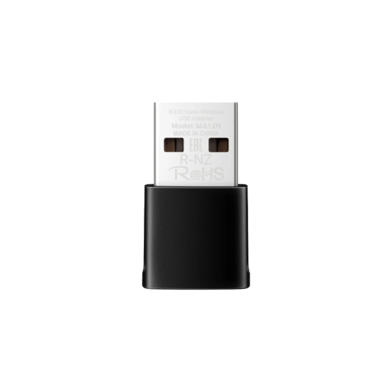 Placa De Red USB Mercusys MA12N Nano