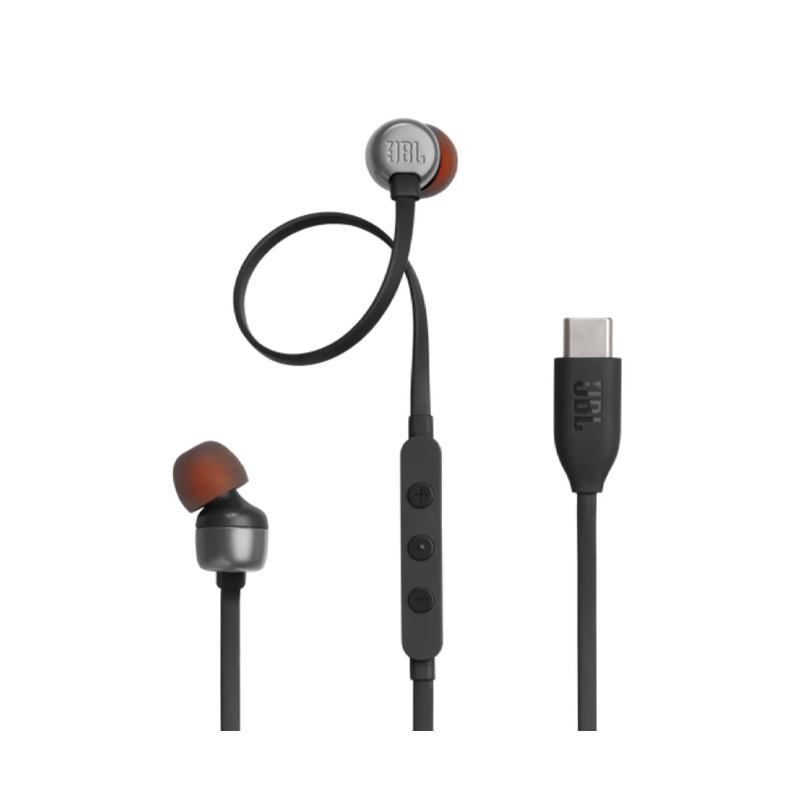 Auriculares In Ear JBL T310C USB C Negro