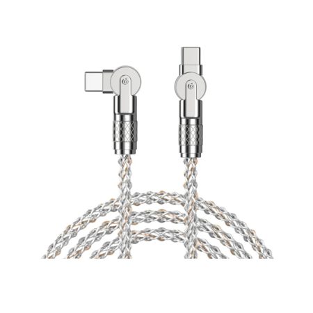 Cable USB Tipo C A Tipo C Con RGB 100W Kelyx