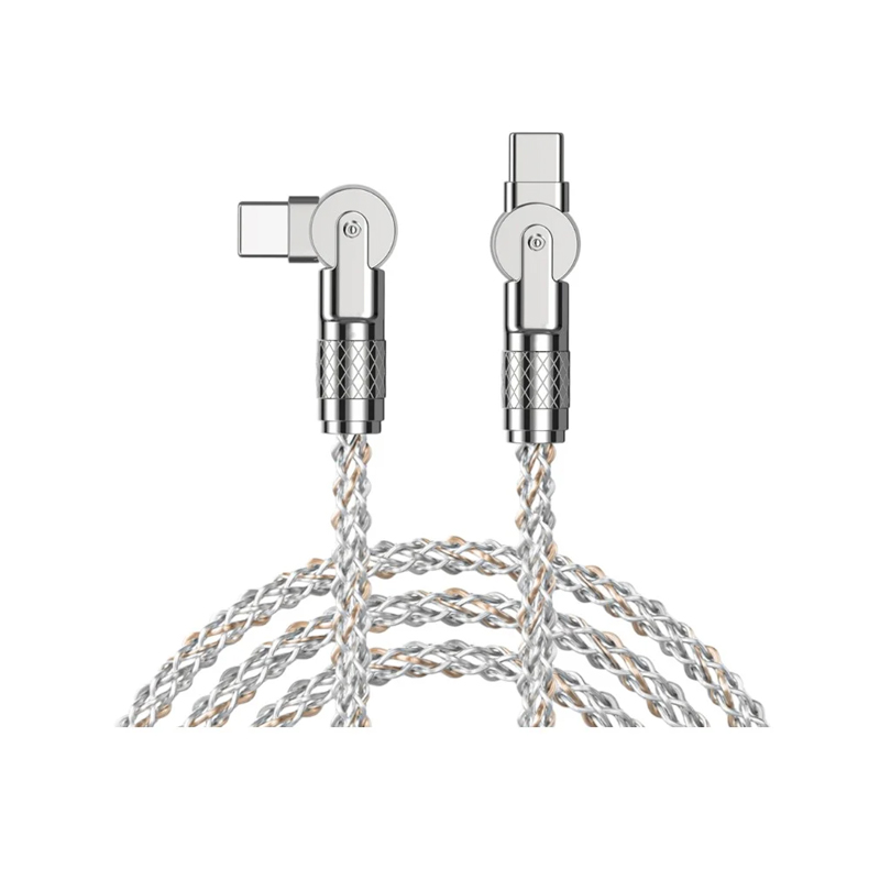 Cable USB Tipo C A Tipo C Con RGB 100W Kelyx