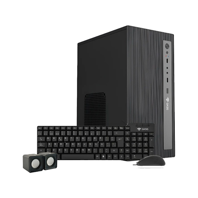 Pc AMD Ryzen 5 2400G/A520/8GB/240GB SSD/GABINETE KIT