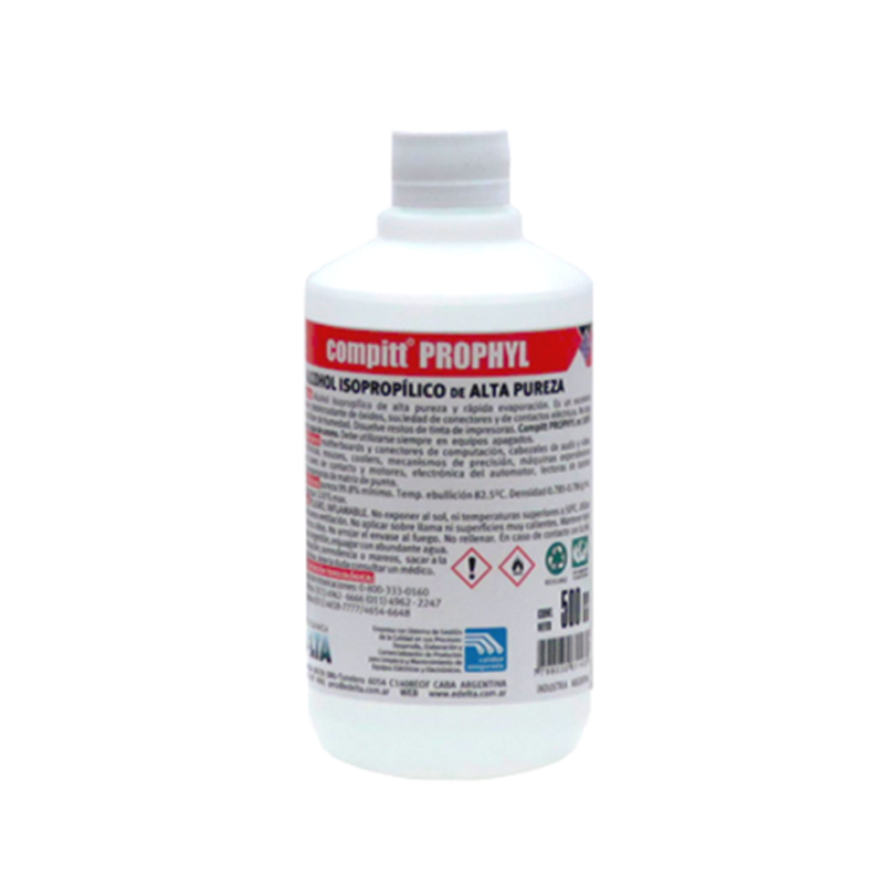 Alcohol Isopropilico Delta Botella 500CC