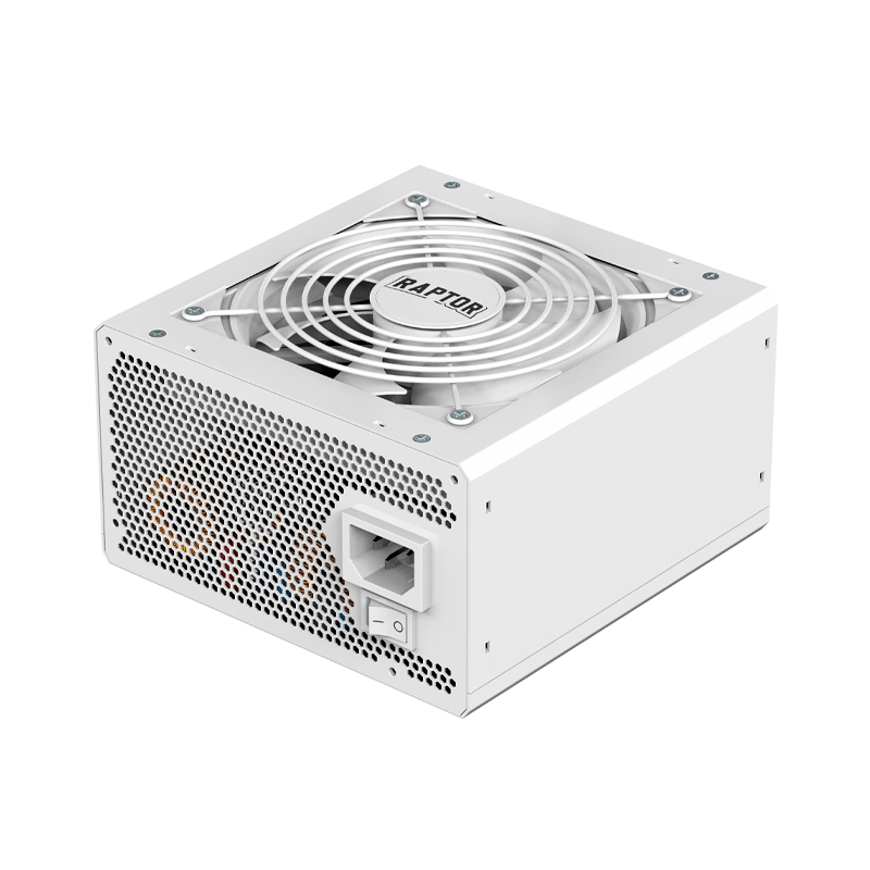 Fuente Raptor Volt 800W 80 Plus Gold Full Modular Blanco