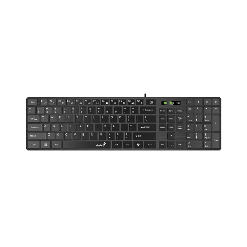 Teclado USB Genius Slimstar 126 Black