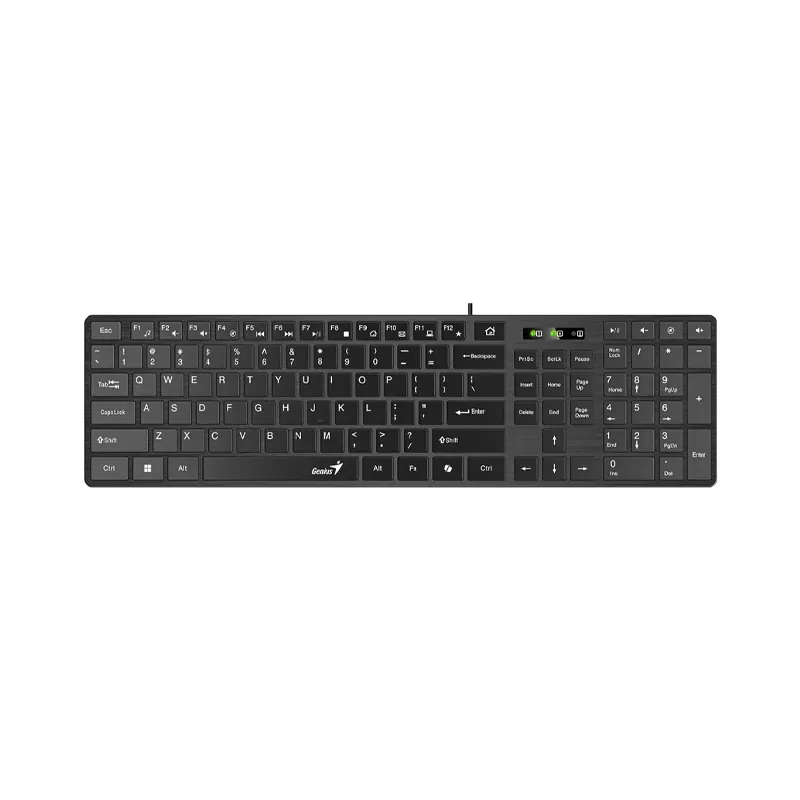 Teclado USB Genius Slimstar 126 Black