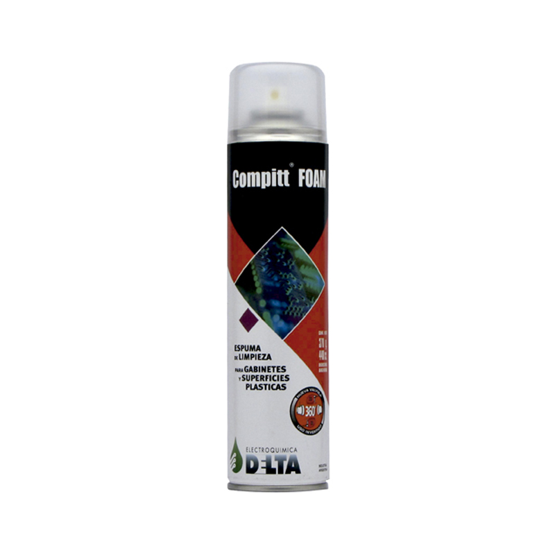 Espuma De Limpieza Compitt Foam Seco Delta Con Gatillo 440CC
