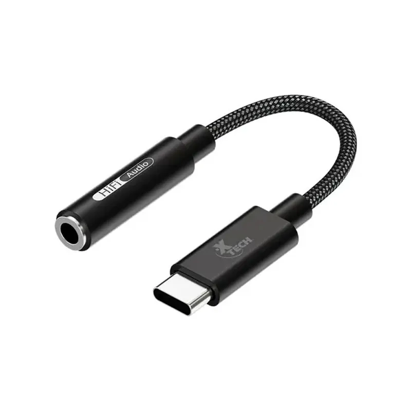 Adaptador USB C Macho a Auricular 3.5mm