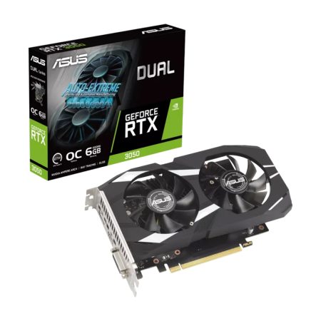 Placa De Video Nvidia Geforce Asus Dual RTX 3050 6GB GDDR6