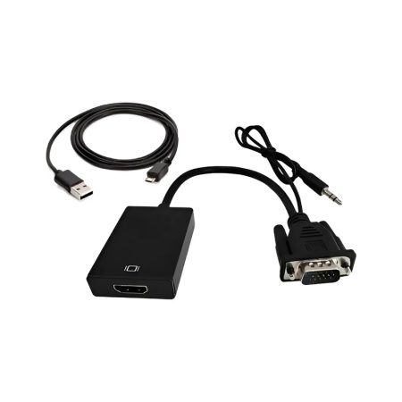 Conversor VGA A HDMI + Audio Netmak NM-C63